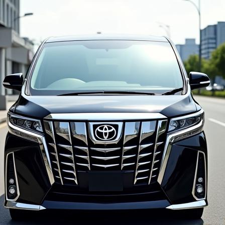 Penggantian kaca depan mobil Alphard di Jakarta Utara